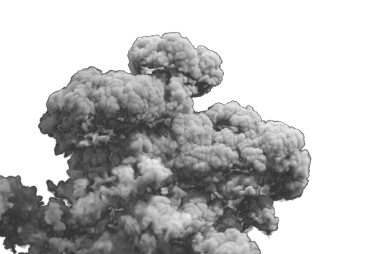 rocket smoke
